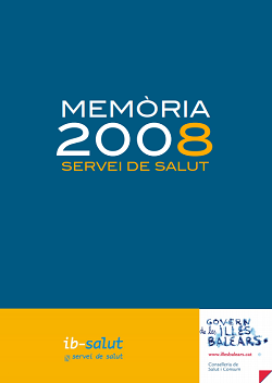 Memoria IB-SALUT 2008