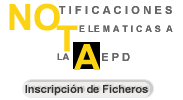 Logo Notificacions Telemàtiques a la AEPD